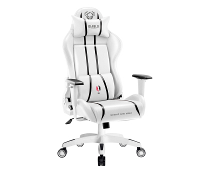 Fotel gamingowy Diablo Chairs X-ONE 2.0 SMALL SIZE BIAŁO-CZARNY